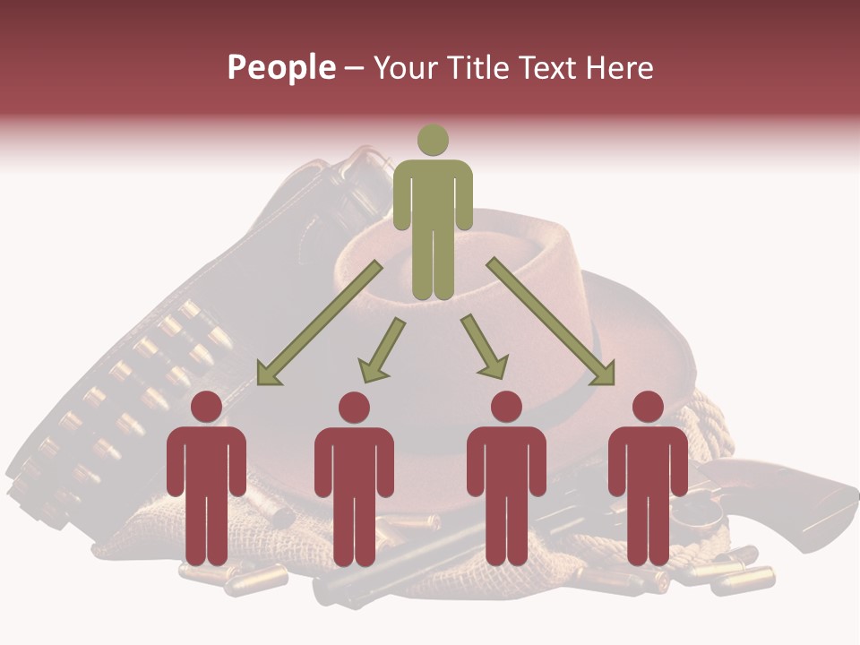 American Cigar Holster Belt PowerPoint Template