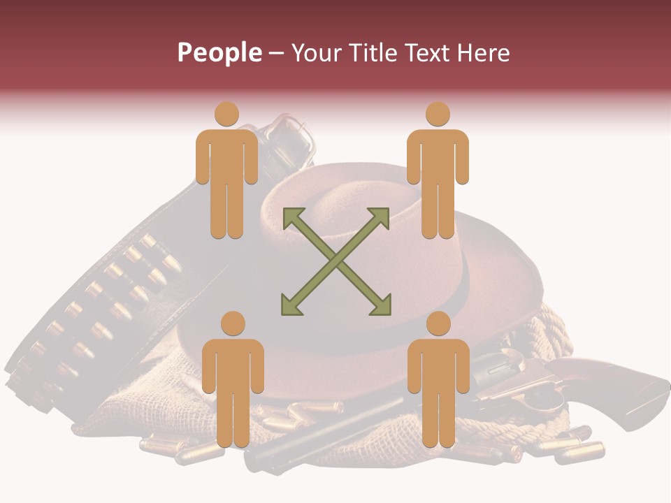 American Cigar Holster Belt PowerPoint Template