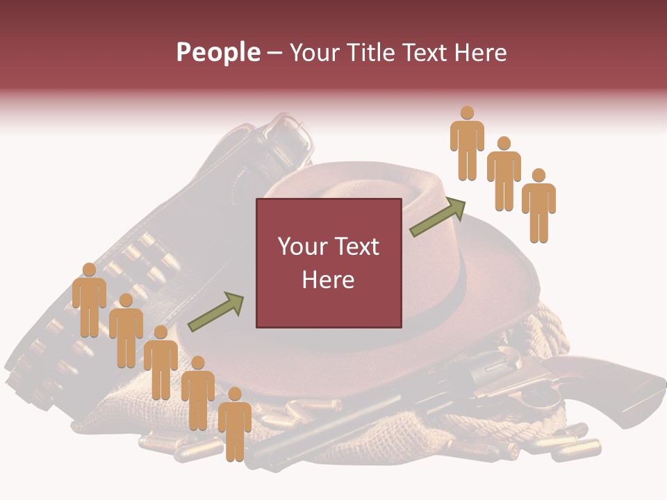American Cigar Holster Belt PowerPoint Template
