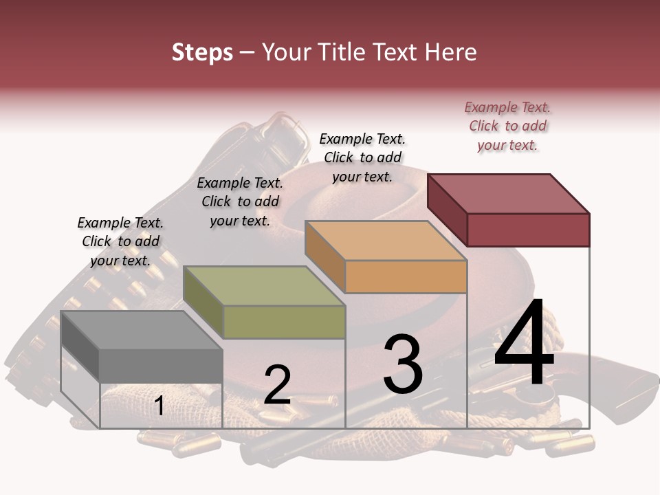 American Cigar Holster Belt PowerPoint Template