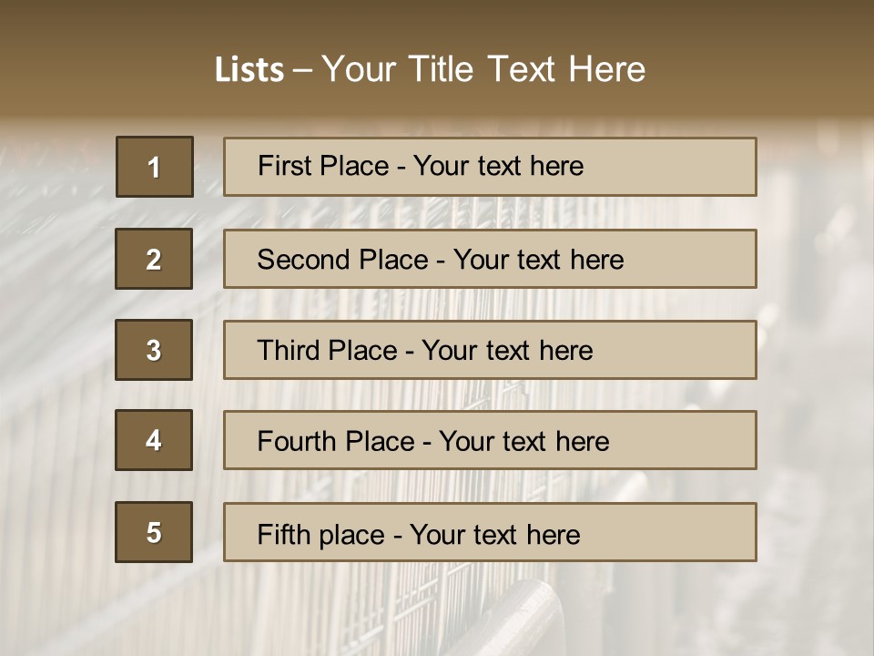 Tool Trade Straight PowerPoint Template