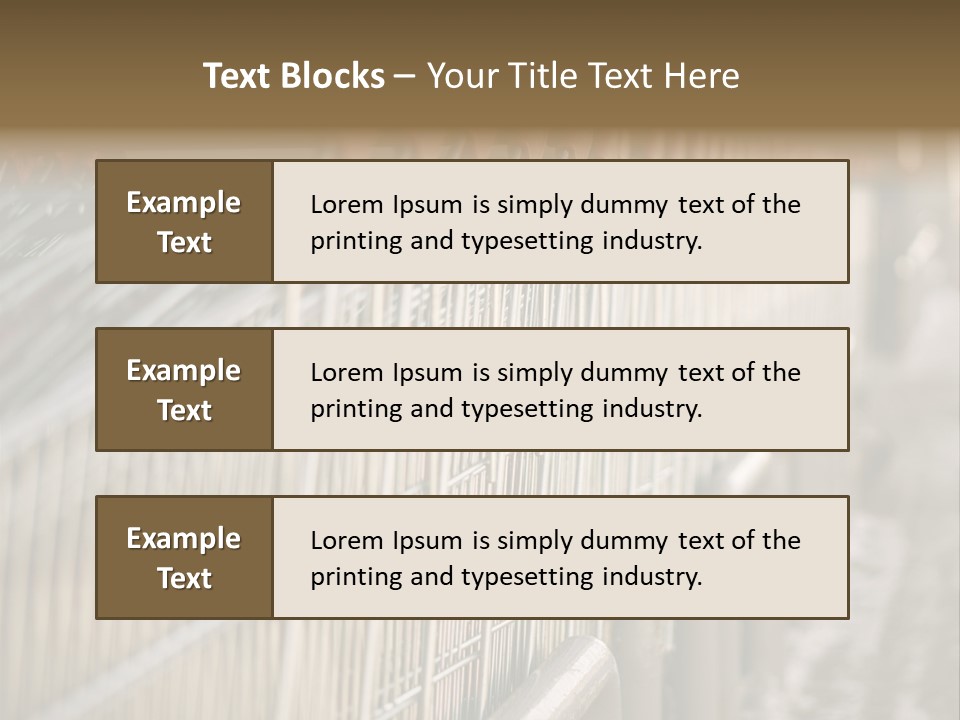 Tool Trade Straight PowerPoint Template