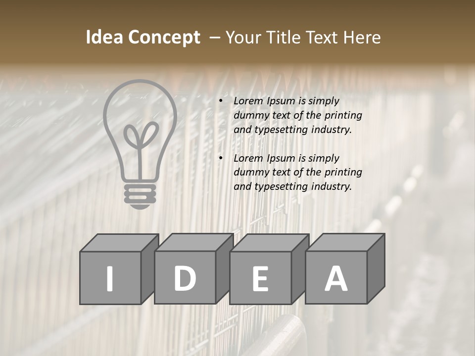 Tool Trade Straight PowerPoint Template