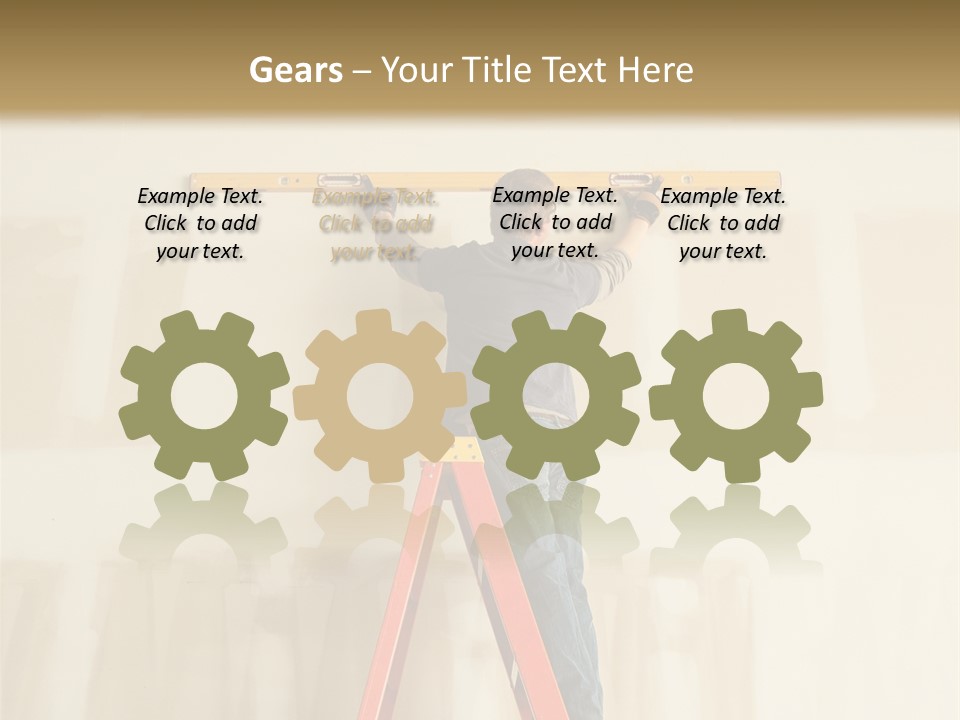 Tool Trade Straight PowerPoint Template