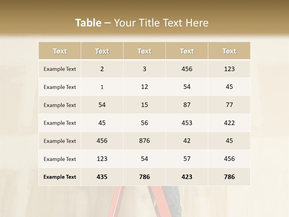 Tool Trade Straight PowerPoint Template