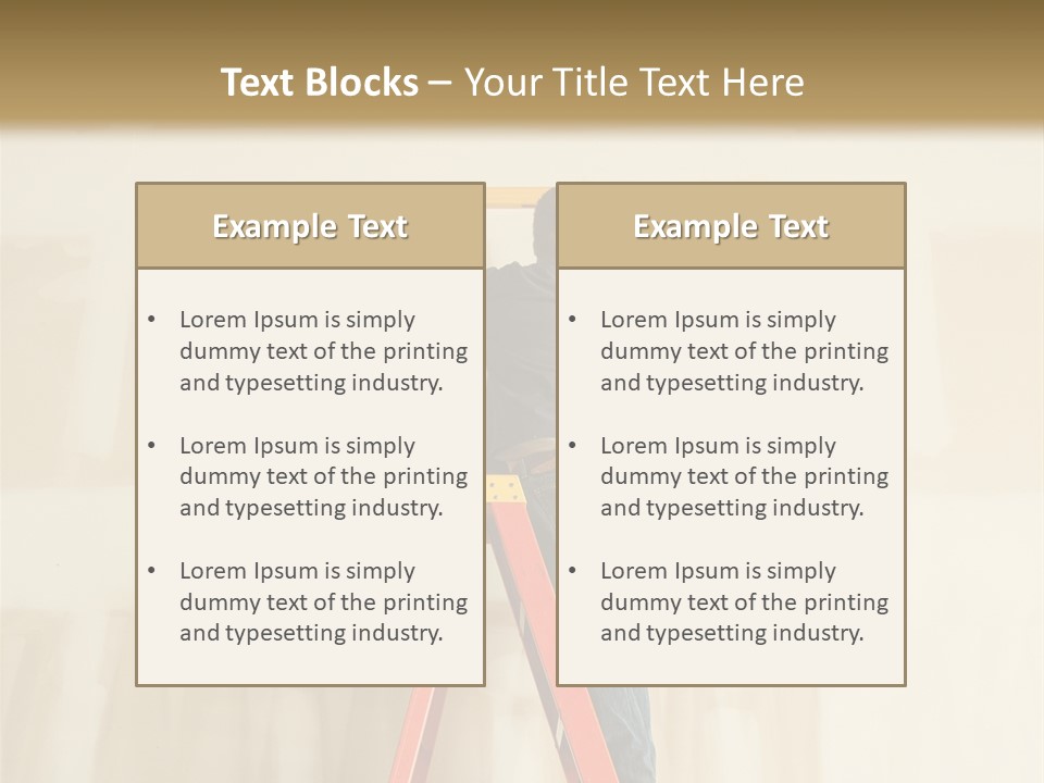 Tool Trade Straight PowerPoint Template