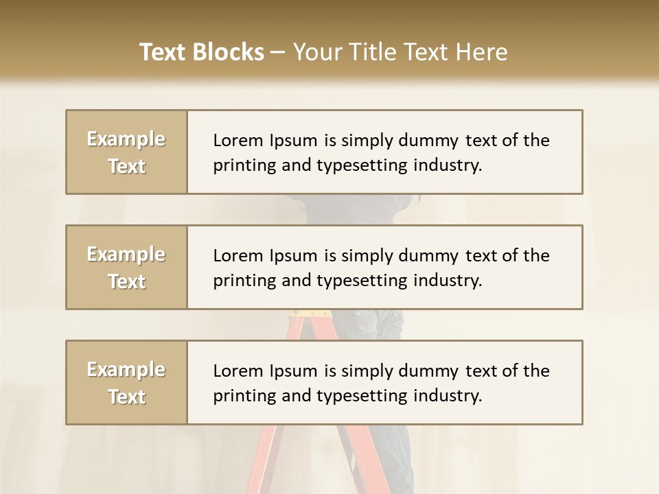 Tool Trade Straight PowerPoint Template