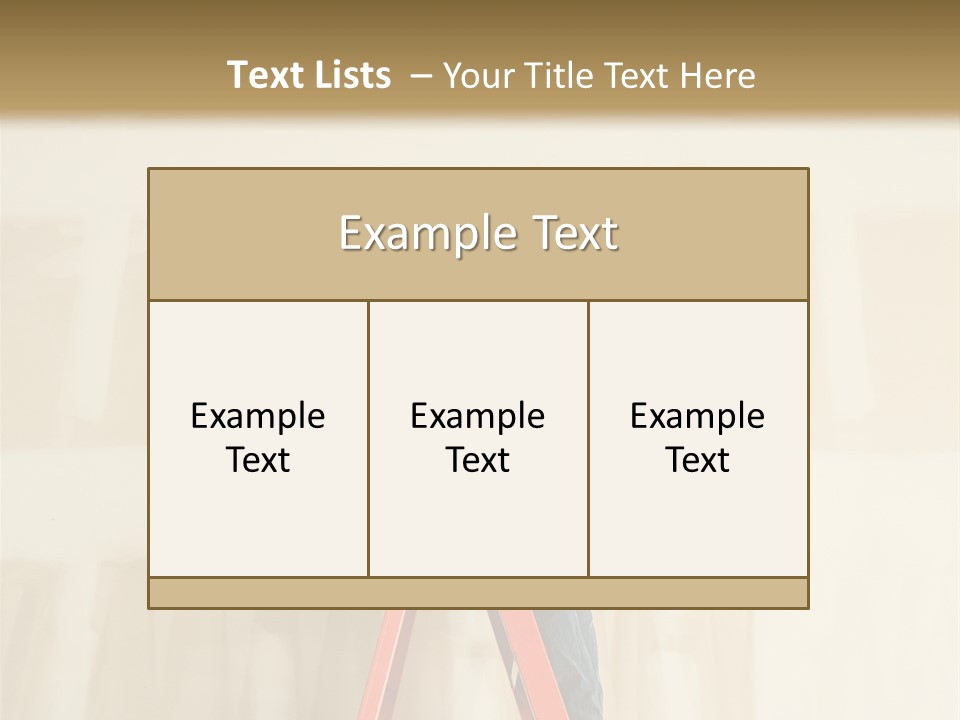 Tool Trade Straight PowerPoint Template