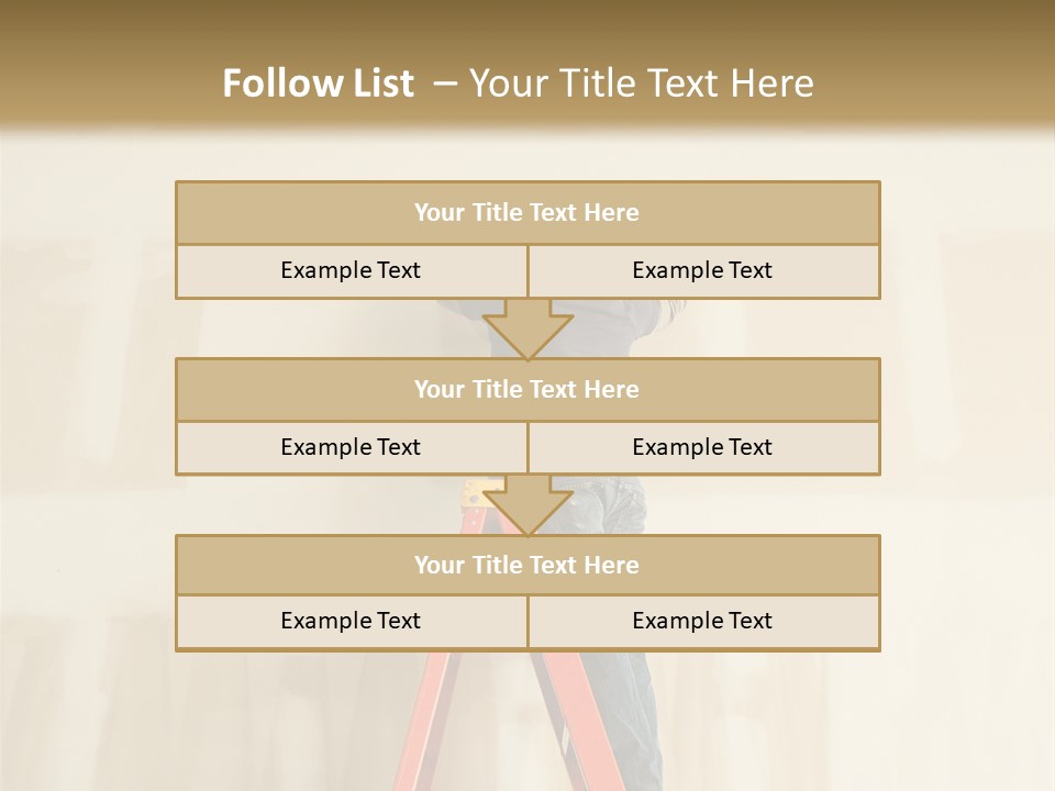 Tool Trade Straight PowerPoint Template