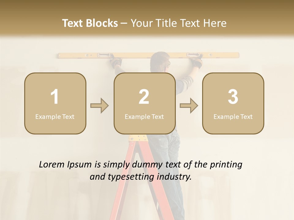 Tool Trade Straight PowerPoint Template