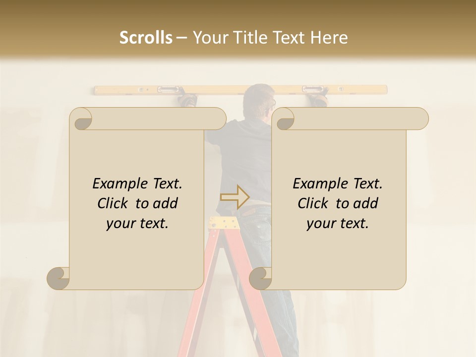 Tool Trade Straight PowerPoint Template