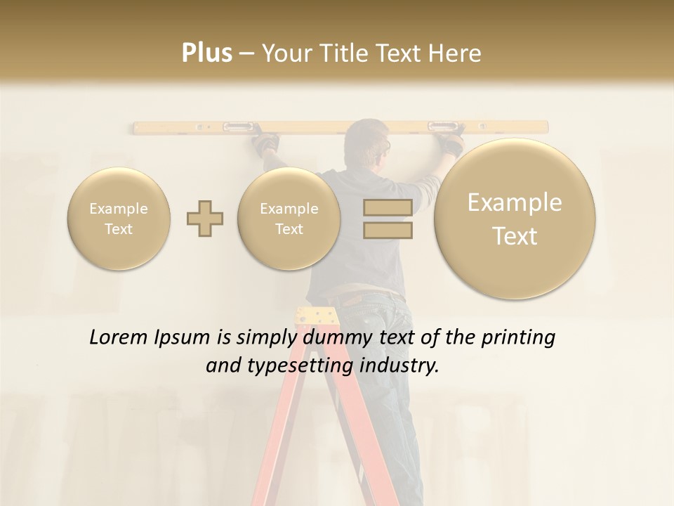 Tool Trade Straight PowerPoint Template
