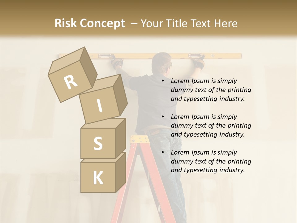 Tool Trade Straight PowerPoint Template