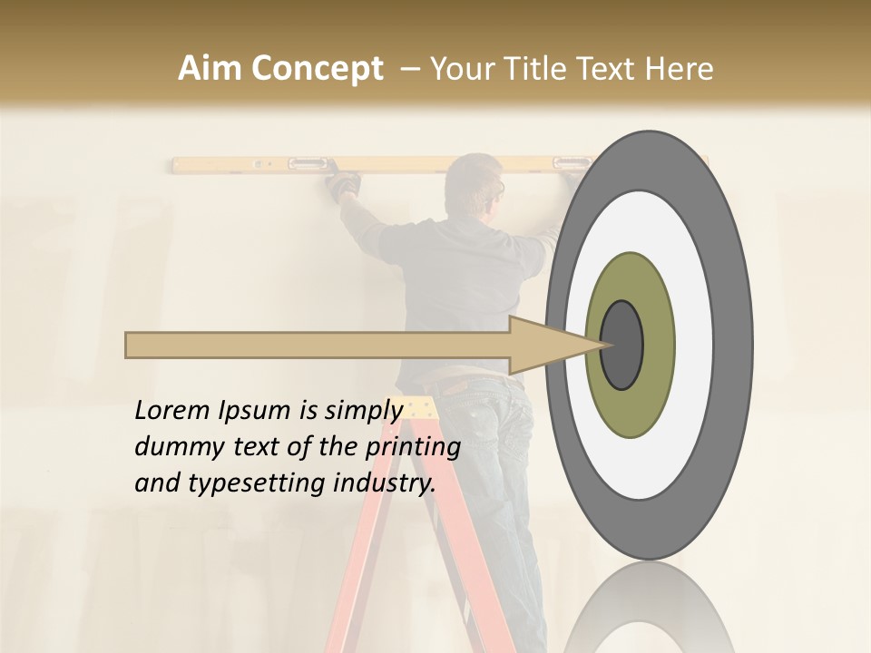 Tool Trade Straight PowerPoint Template