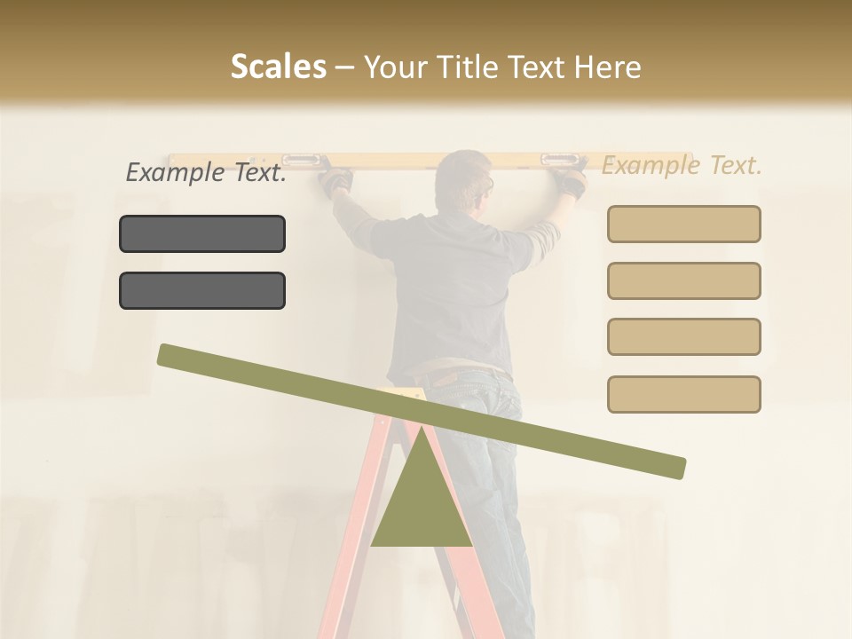 Tool Trade Straight PowerPoint Template