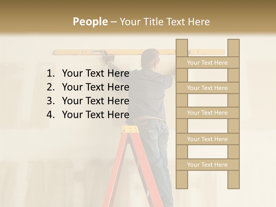 Tool Trade Straight PowerPoint Template