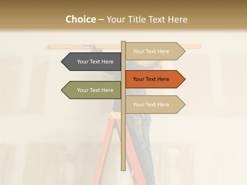Tool Trade Straight PowerPoint Template