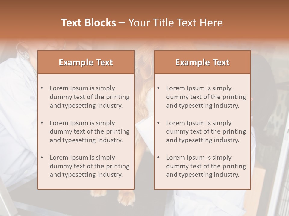Checkup Doctors Animal PowerPoint Template