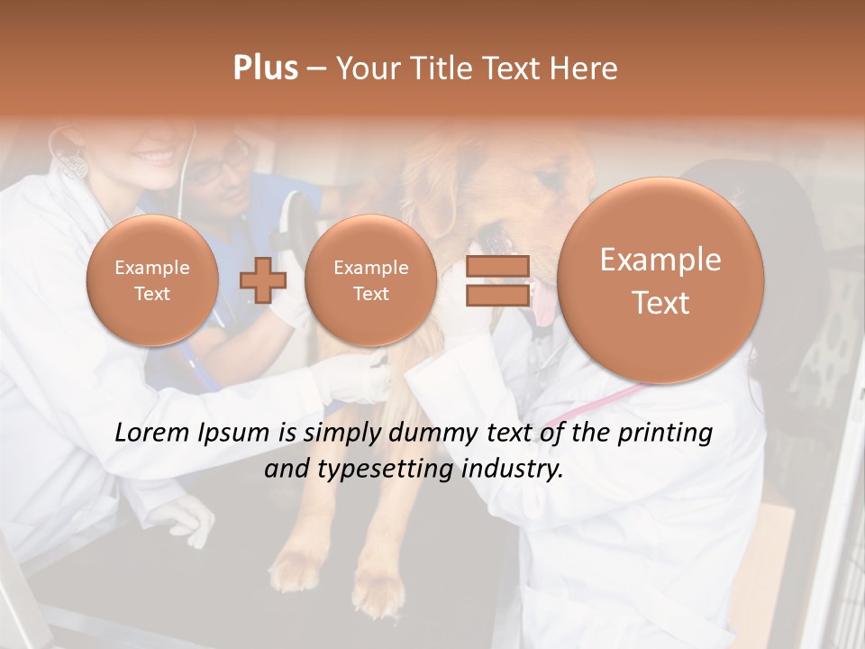 Checkup Doctors Animal PowerPoint Template