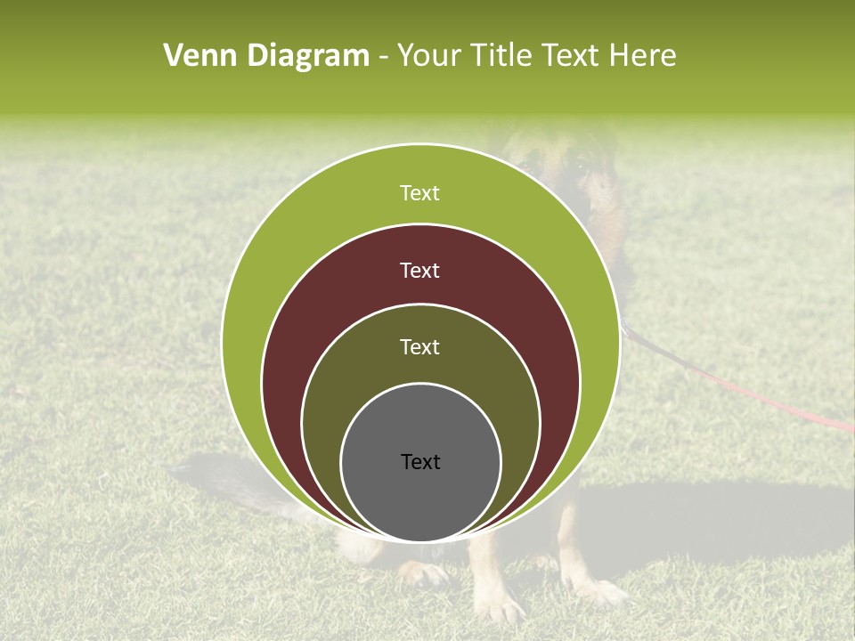 Vibrant Portrait Green PowerPoint Template