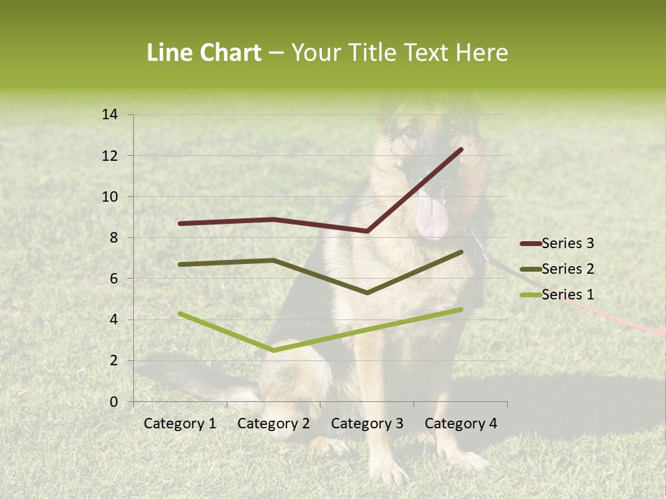 Vibrant Portrait Green PowerPoint Template