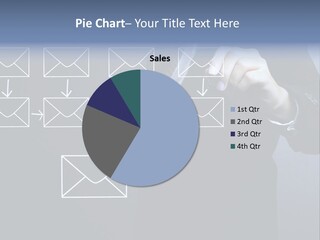 Draw Pen Inbox PowerPoint Template