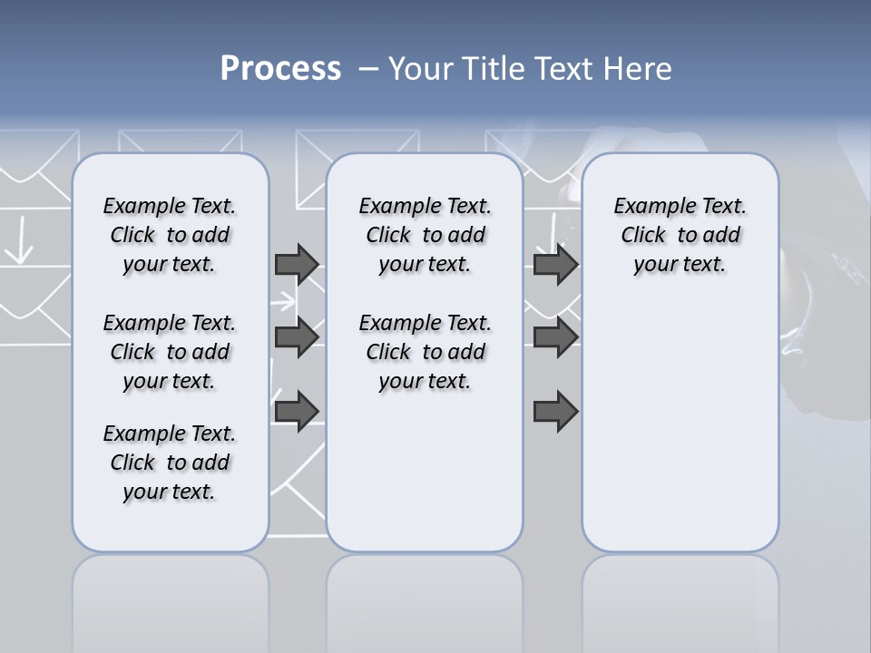 Draw Pen Inbox PowerPoint Template