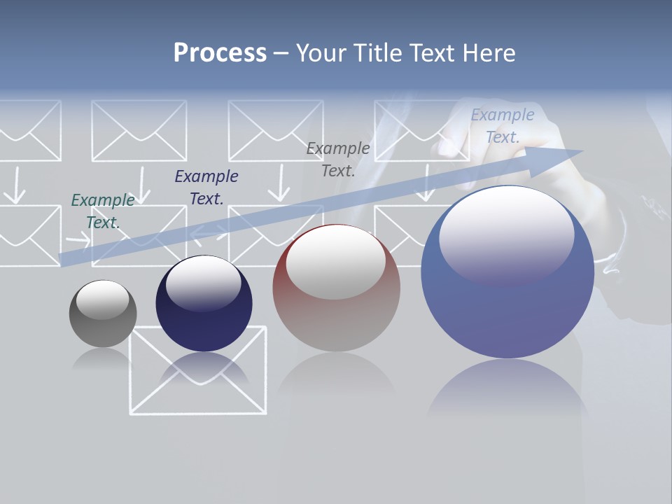 Draw Pen Inbox PowerPoint Template