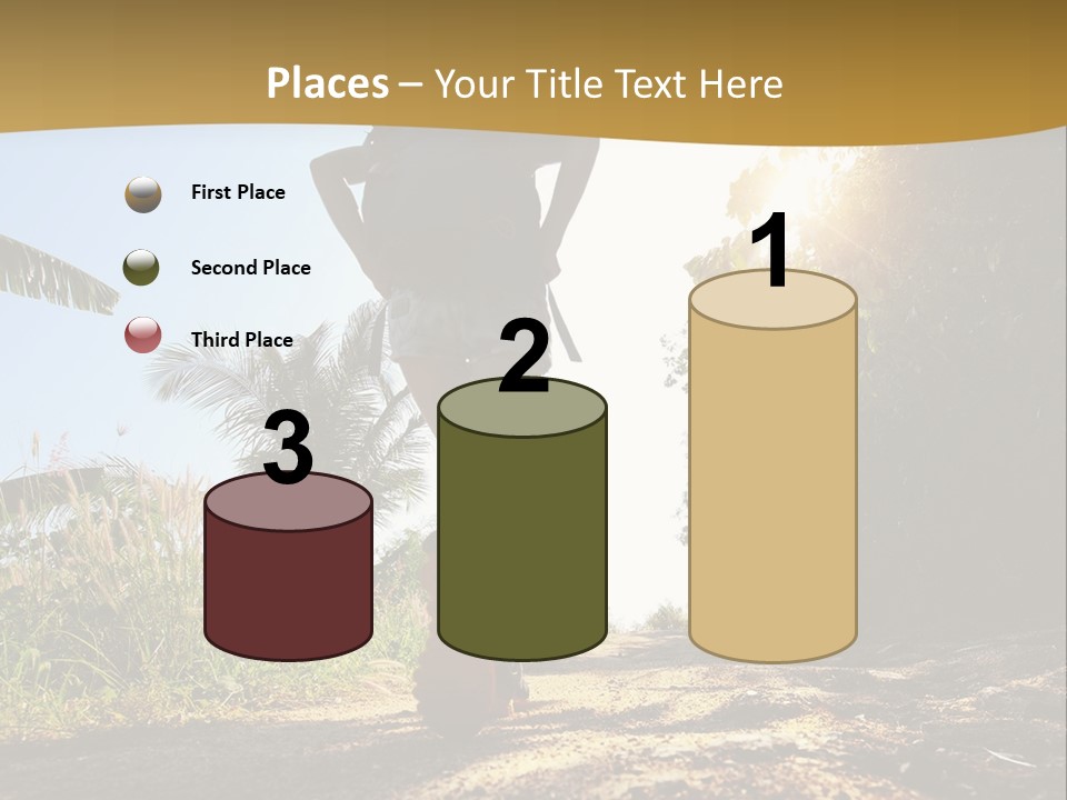 Aim Off Road Trek PowerPoint Template