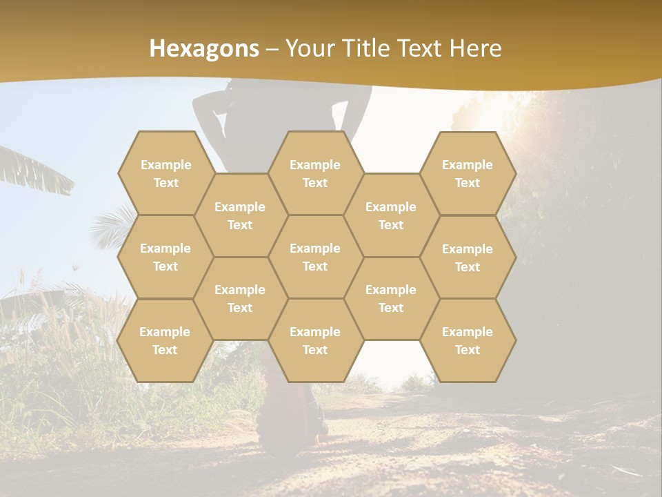 Aim Off Road Trek PowerPoint Template