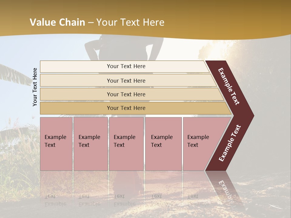Aim Off Road Trek PowerPoint Template