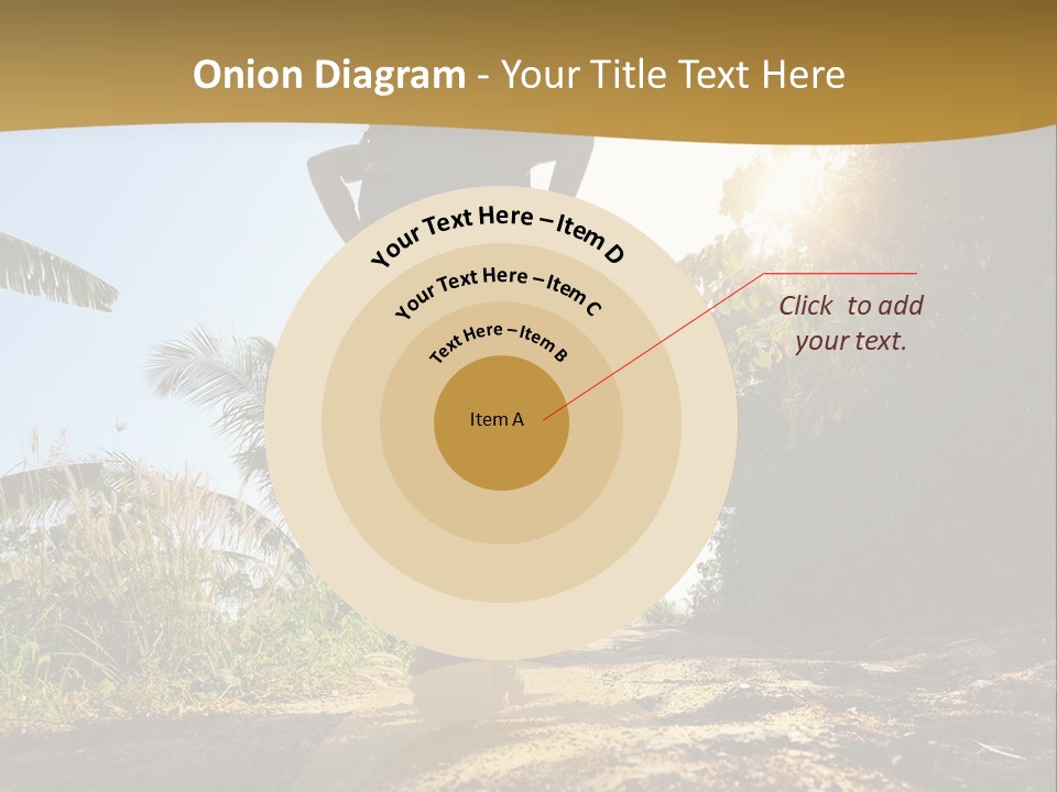 Aim Off Road Trek PowerPoint Template