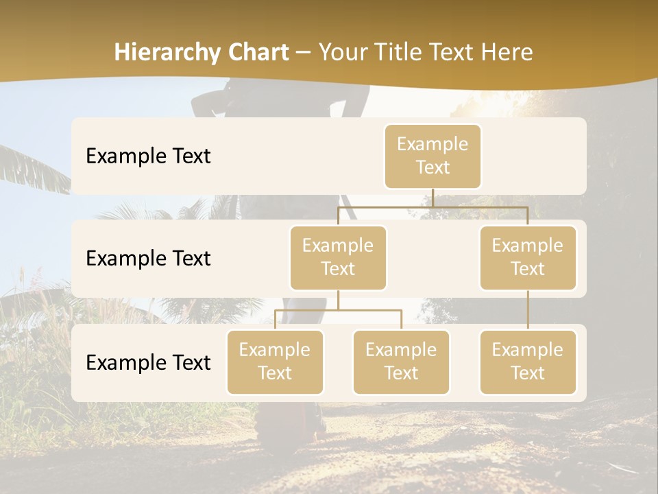 Aim Off Road Trek PowerPoint Template