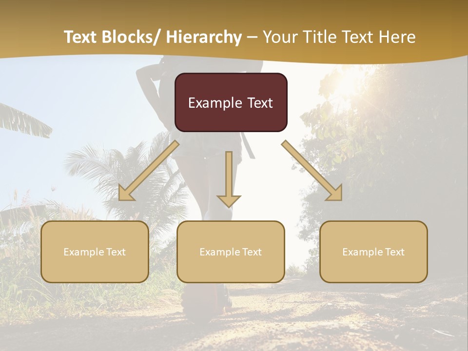 Aim Off Road Trek PowerPoint Template