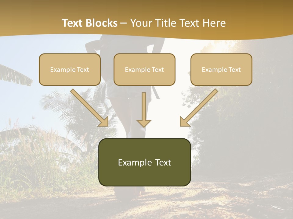 Aim Off Road Trek PowerPoint Template