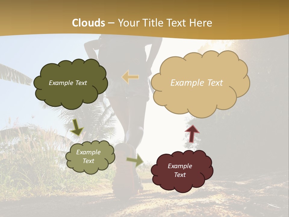 Aim Off Road Trek PowerPoint Template
