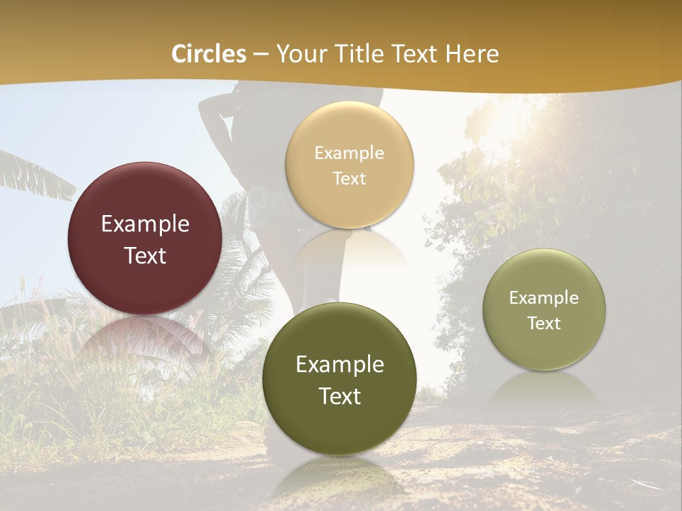 Aim Off Road Trek PowerPoint Template