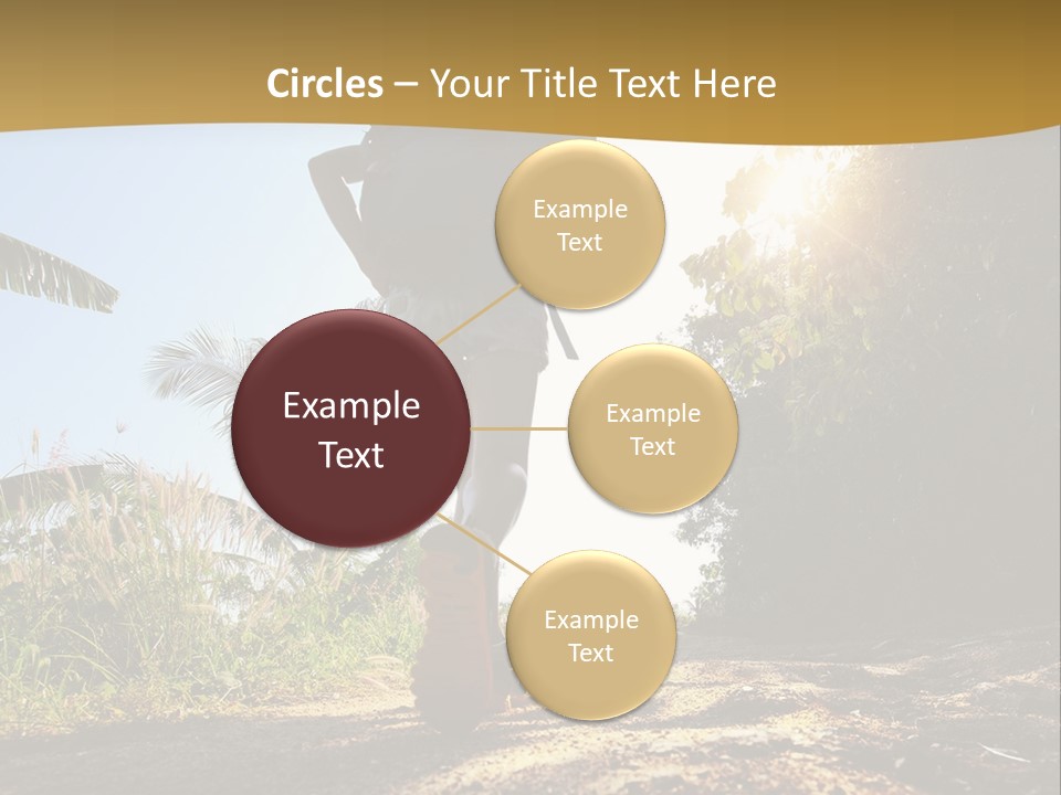 Aim Off Road Trek PowerPoint Template