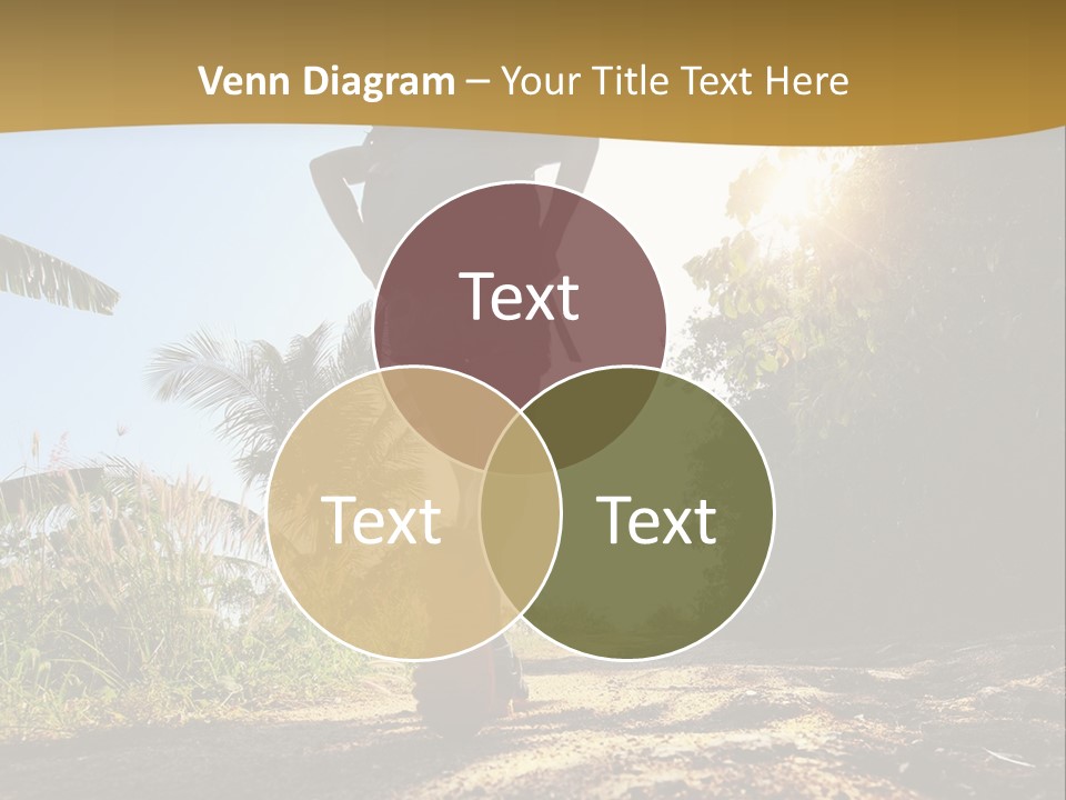 Aim Off Road Trek PowerPoint Template