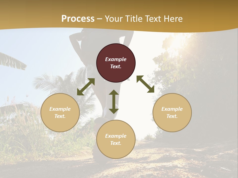 Aim Off Road Trek PowerPoint Template