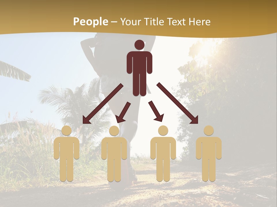 Aim Off Road Trek PowerPoint Template