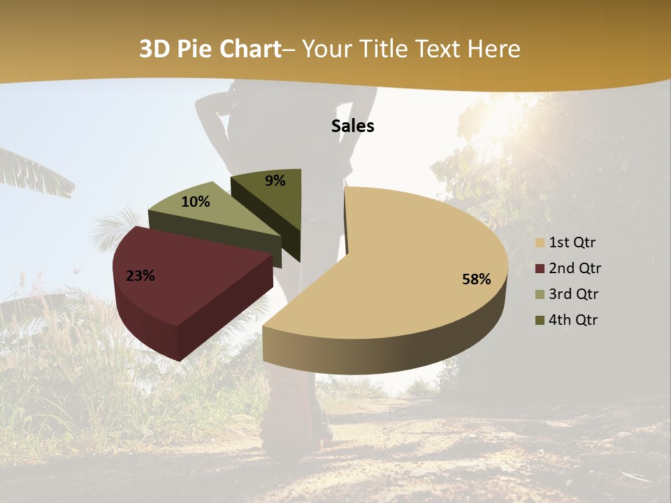 Aim Off Road Trek PowerPoint Template
