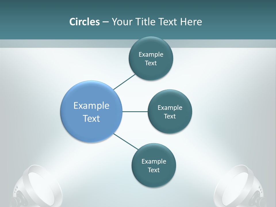 Spot Glow Celebration PowerPoint Template