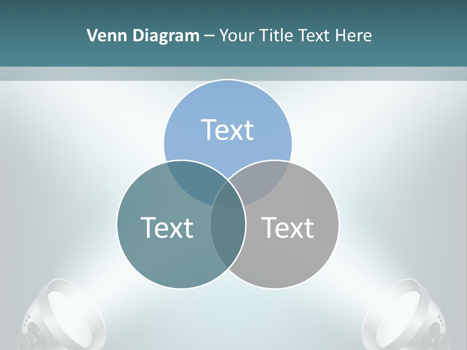 Spot Glow Celebration PowerPoint Template