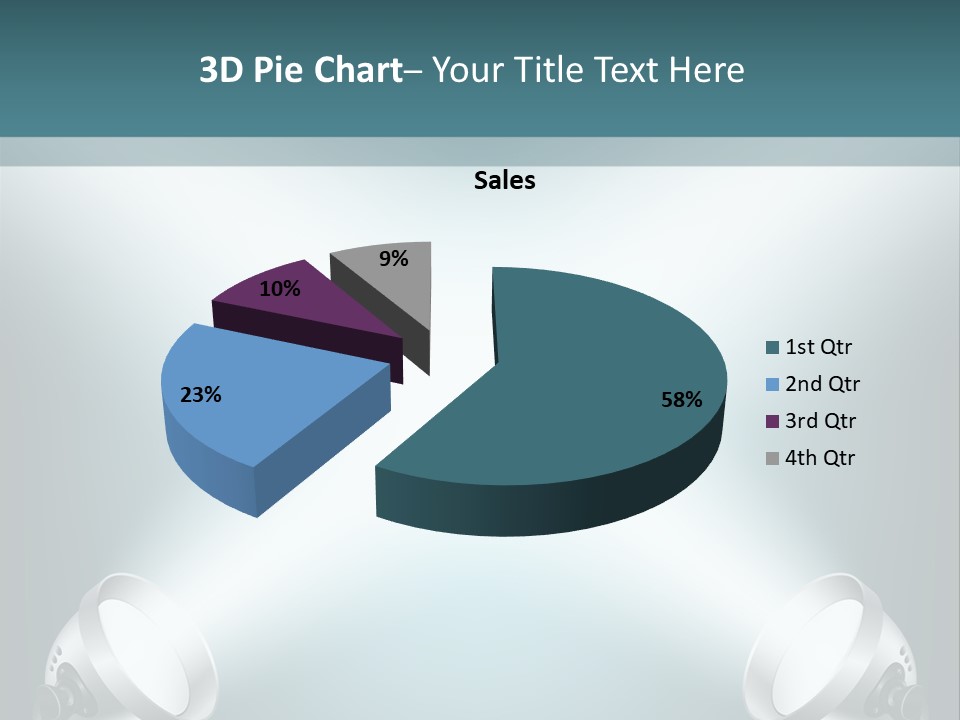 Spot Glow Celebration PowerPoint Template