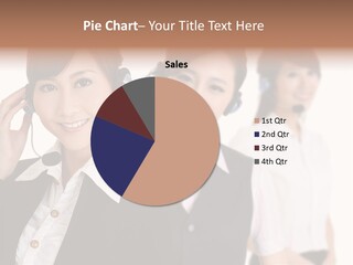 Office Assistant Businesswoman PowerPoint Template