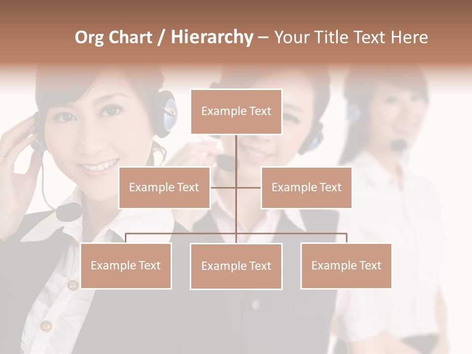 Office Assistant Businesswoman PowerPoint Template