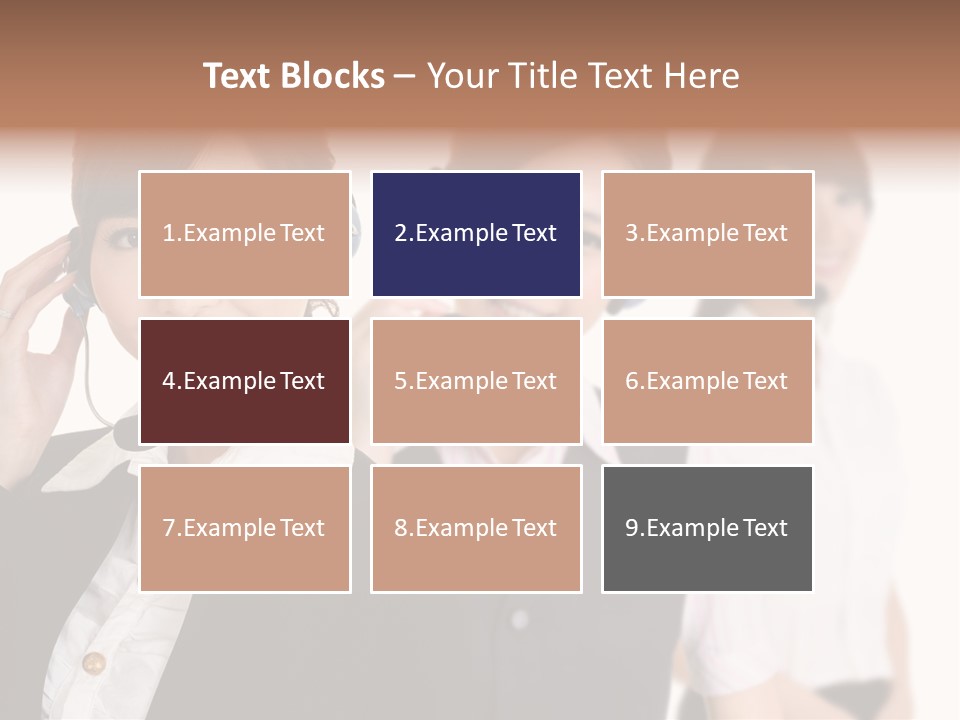 Office Assistant Businesswoman PowerPoint Template