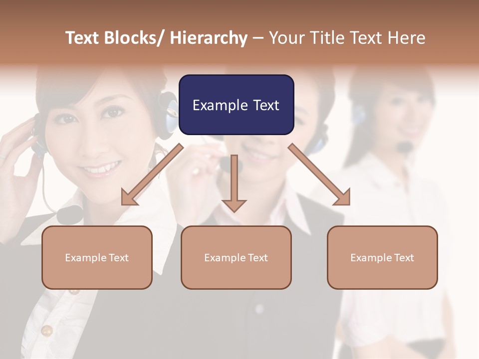 Office Assistant Businesswoman PowerPoint Template