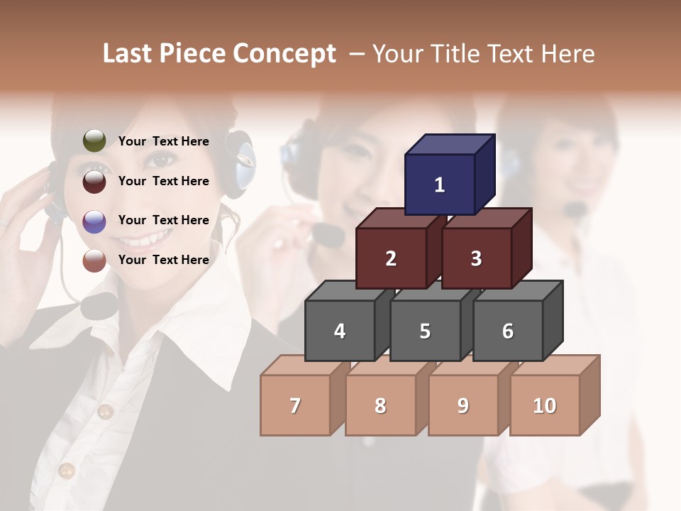 Office Assistant Businesswoman PowerPoint Template